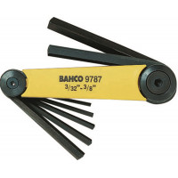 INBUSSLEUTELSET 3/32-3/8" BAHCO BE-9787