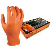 HANDSCHOEN M-SAFE 246OR NITRIL GRIPPAZ ORANJE 10/XL DS á50ST