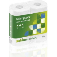 TOILETPAPIER SATINO 2-LGS.400VEL TISS á 4 ROL