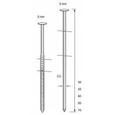 DUTACK COILNAGEL RNCW 2,5X60