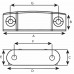 MAGNEETSLUITING 8 KG MC8052B WIT