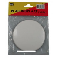 PLAFONDPLAAT Ø WIT 58180