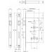 WC SLOT VOORPLAAT RVS A-72 60MM 2486