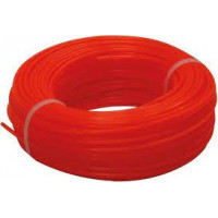 STRIMMERDRAAD NYLON 2,4MM ROOD ROL á 262MTR