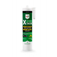 XTACK ZWART - PATROON 290ML EXTREEM MONTEREN ZONDER ONDERSTEUNEN TEC7