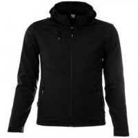 M-WEAR SOFTSHELL JAS 6100 ZWART MAAT M