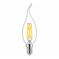 PHILIPS LED TIPKAARS E14 3,4-40W FILAMENT HELDER WARMGLOW BLISTER