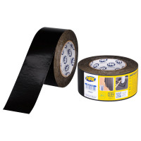 UV-BESTENDIGE PE TAPE - ZWART 60MM X 25M LUCHTDICHT BOUWEN