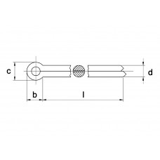 SPLITPEN DIN 94 A2 4 X 25