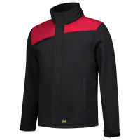 SOFTSHELL BICOLOR NADEN BLACKRED XXL