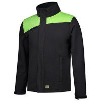 SOFTSHELL BICOLOR NADEN BLACKLIME M