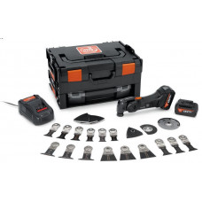 FEIN MULTIMASTER AMM700 BLACK EDITION 18V INCL. ACCU'S EN LADER + 30 ACCESSOIRES IN L-BOXX