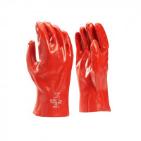 HANDSCHOEN 7427 PVC ROOD 27CM