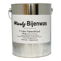 WIERTZ BIJENWAS NATUREL/GEEL 5LITER