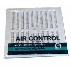 AIR CONTROL SCHUIF LUCHTROOSTER PVC WIT 270X288MM