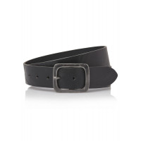 LEDEREN RIEM. TIMBELT 707 ZWART 95CM