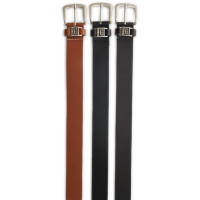 LEDEREN RIEM. TIMBELT 460 COGNAC 115CM