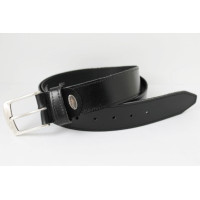 LEDEREN RIEM VAN 100% ECHT LEDER TIMBELT 622 ZWART 105CM