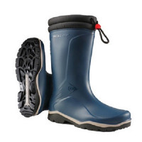 DUNLOP BLIZZARD WINTERLAARS GEVOERD BLAUW MAAT 42