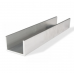 ALUMINIUM BLANK U-PROFIEL 12X8X12X1MM