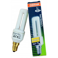 SPAARLAMP OSRAM DULUX EL LONGLIFE 3W / 827 E14