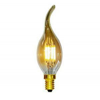 LEDLAMP FILAMENT GOLD TIPKAARS E14 2W WARMWIT DIMBAAR HP-C35L-4SSMD