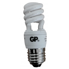 SPAARLAMP GP ENERGY SAVING LAMP MINI HALF SPIRAAL 9W-E27 WARM WIT