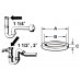 DICHTING-SET VOOR SIFON GUMMI 45X55X3 PER 2 STUKS [TEC380309]