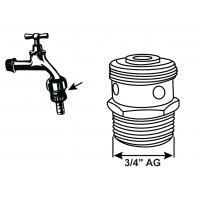 PERLATOR VOOR TAP KRAAN 3/4" X M27 VERCHROOMD