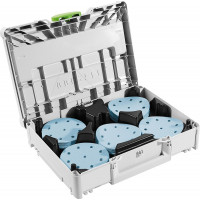 SCHUURPAPIER GRANAT FESTOOL SYSTAINER³ SYS-STF D125 GR-SET