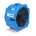 AXIAAL VENTILATOR, MET URENTELLER, BLAUW - DRYFAST DAF6000