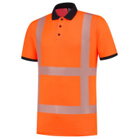 POLOSHIRT RWS REVISIBLE FLUORORANGE L