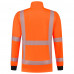 ZIP SWEATER RWS REVISIBLE FLUORORANGE