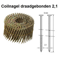 DUTACK COILNAGEL RNCW 2,1X25MM VERZINKT P.DS 14000