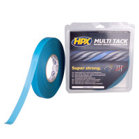 DUBBELZIJDIGE MULTI-TACK TAPE - SEMI-TRANSPARANT 19MM X 25M