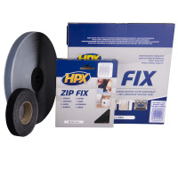 ZIP FIX KLITTENBAND (HAAK) - ZWART 20MM X 5M