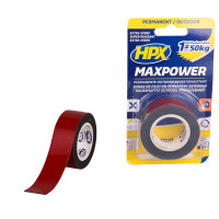 BEVESTIGINGSTAPE MAX POWER OUTDOOR 25MMX1,5MTR