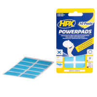 BEVESTIGINGSPADS POWERPADS 20X40MM KRT á 10STUKS