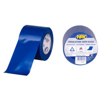 PVC ISOLATIETAPE - BLAUW 50MM X 20M