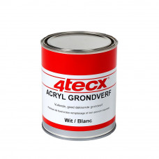 ACRYL GRONDVERF WIT 0,75LTR 4TECX