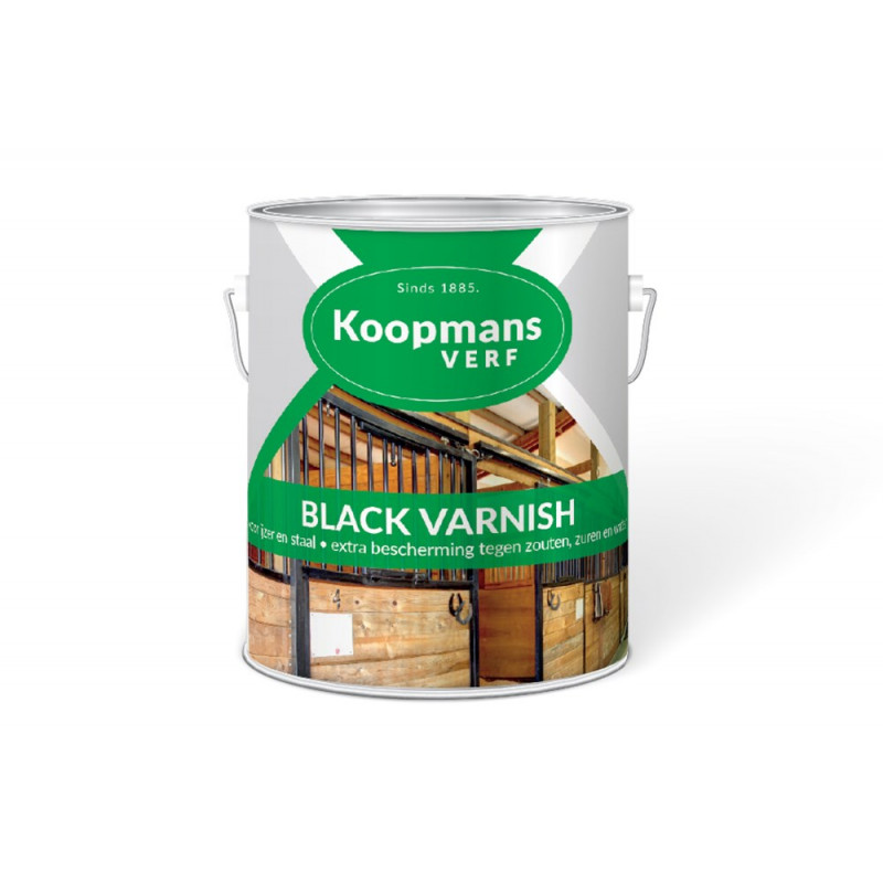 KOOPMANS BLACK VARNISH 2,5 L
